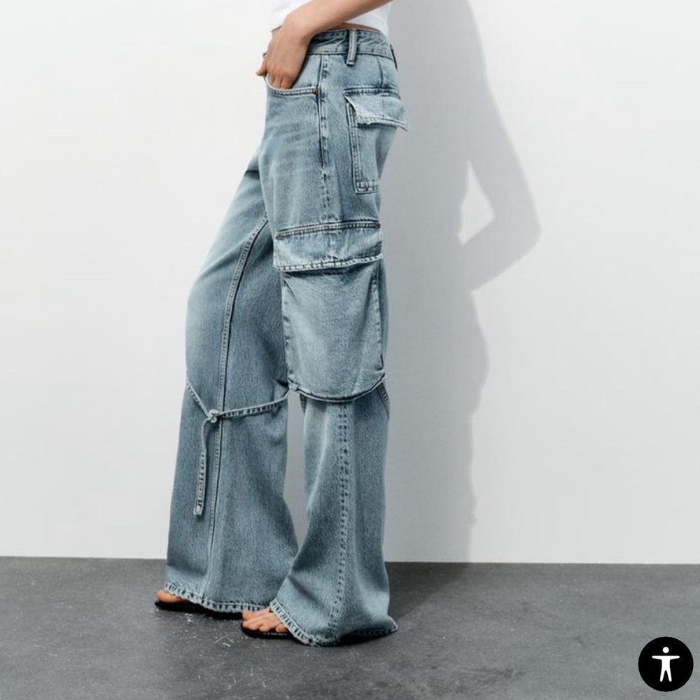 Cargo pants mid-rise